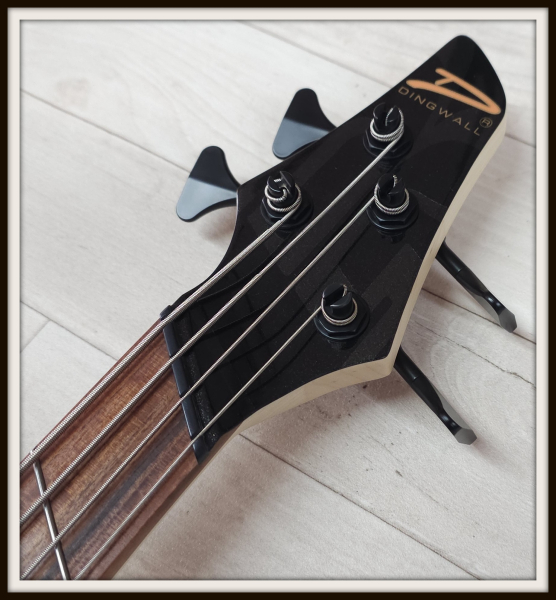 Dingwall JT3 John Taylor 4-String, Stealth Black, Signature